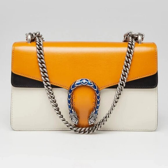 Gucci Tri-Colored Leather Dionysus Small Shoulder Bag - Picture 1 of 12